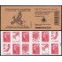 France Francia Carnet 1516-C Tipo Marianne de Beaujard 6 sellos nº 4197 y 6 nº 4198-4199-4200 Autoadhesivos