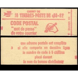 France Francia Carnets 1816-C2 Tipo Marianne de Bequet 10 sellos MNH France Francia Carnets 1816-C2 Tipo Marianne de Bequet 10 sellos MNH