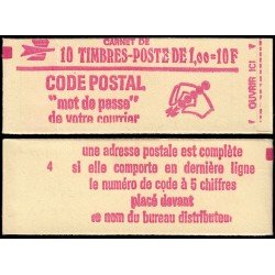 France Francia Carnets 1892-C2 Tipo Marianne de Bequet 10 sellos MNH France Francia Carnets 1892-C2 Tipo Marianne de Bequet 10 sellos MNH