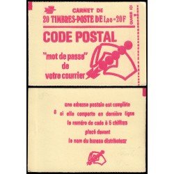 France Francia Carnets 1972-C3 Tipo Sabine de Gandon rojo 20 sellos MNH France Francia Carnets 1972-C3 Tipo Sabine de Gandon rojo 20 sellos MNH