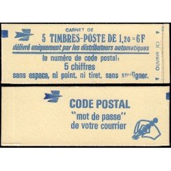 France Francia Carnets 1974-C1 Tipo Sabine rojo 5 sellos MNH France Francia Carnets 1974-C1 Tipo Sabine rojo 5 sellos MNH