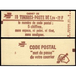 France Francia Carnets 1974-C2 Tipo Sabine rojo 10 sellos MNH France Francia Carnets 1974-C2 Tipo Sabine rojo 10 sellos MNH