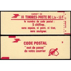 France Francia Carnets 2059-C3 Tipo Sabine rojo 10 sellos MNH France Francia Carnets 2059-C3 Tipo Sabine rojo 10 sellos MNH