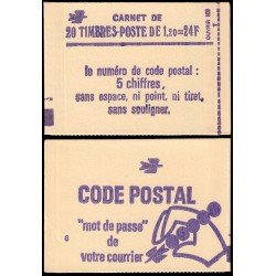 France Francia Carnets 2101-C1 Tipo Sabine verde 20 sellos MNH France Francia Carnets 2101-C1 Tipo Sabine verde 20 sellos MNH
