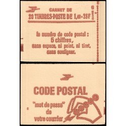 France Francia Carnets 2102-C7 Tipo Sabine 20 sellos nº 2102 rojo MNH France Francia Carnets 2102-C7 Tipo Sabine 20 sellos nº 2102 rojo MNH