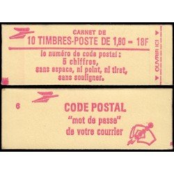 France Francia Carnets 2220-C5 Libertad de Delacroix rojo 10 sellos MNH France Francia Carnets 2220-C5 Libertad de Delacroix rojo 10 sellos MNH