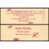 France Francia Carnets 2376-C3 Tipo Libertad de Delacroix rojo 10 sellos MNH