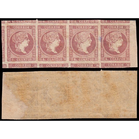 España Spain 48 1855 Isabel II MNH España Spain 48 1855 Isabel II MNH