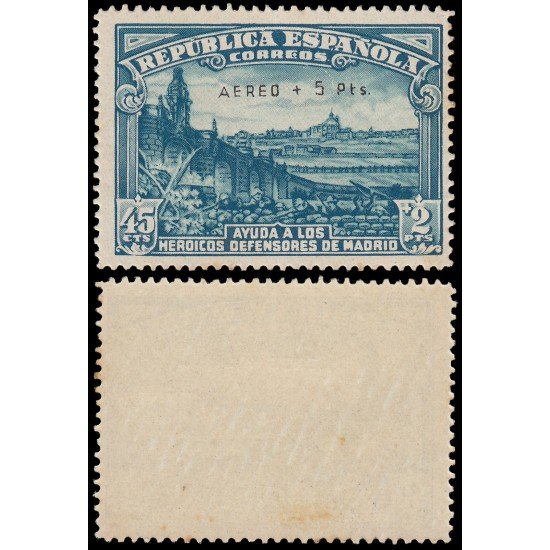 España Spain 759 1938 Defensa de Madrid MNH España Spain 759 1938 Defensa de Madrid MNH