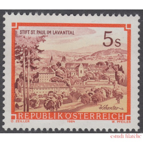 Öesterreich Austria - 1656 - 1985 Serie abadías y monasterios de Austria Lujo