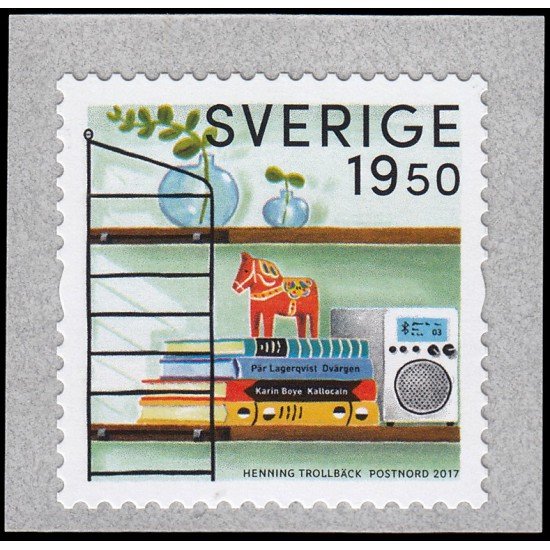 Suecia Sweden 3130 2017 Cultura retro Autoadhesivo Suecia Sweden 3130 2017 Cultura retro Autoadhesivo