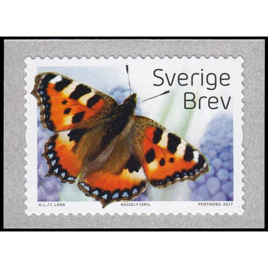 Suecia Sweden 3143 2017 Fauna Insectos Mariposa Autoadhesivo Suecia Sweden 3143 2017 Fauna Insectos Mariposa Autoadhesivo