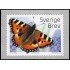 Suecia Sweden 3143 2017 Fauna Insectos Mariposa Autoadhesivo