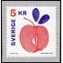Suecia Sweden 3166 2017 Flora Fruta Manzana Autoadhesivo