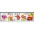 Suecia Sweden 3239/43 2019 Flora Flores Tulipanes Autoadhesivos