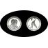 España Spain 1990 2000 ptas Juan Carlos I Barcelona 92 Basket Plata Ag