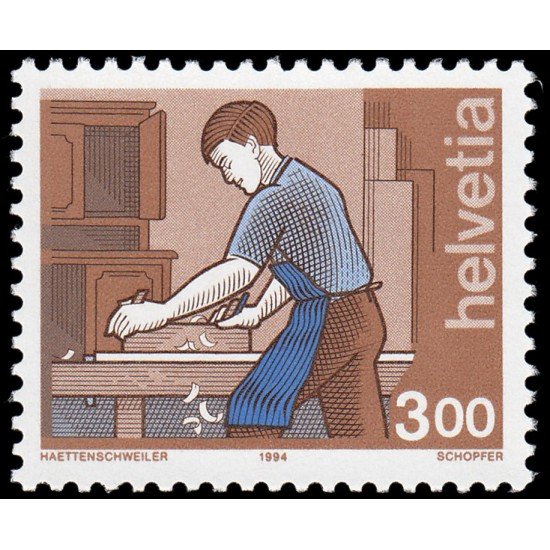 Suiza Switzerland 1461 1994 El ser humano y sus oficios VI MNH Suiza Switzerland 1461 1994 El ser humano y sus oficios VI MNH