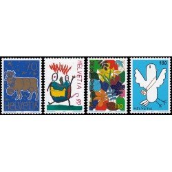 Suiza Switzerland 1521/24 1996 Concurso de diseño MNH Suiza Switzerland 1521/24 1996 Concurso de diseño MNH
