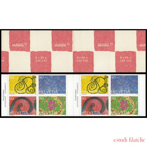 Suiza Switzerland Carnet 1517 1996 Sellos para ocasiones especiales Carnet Autoadhesivos