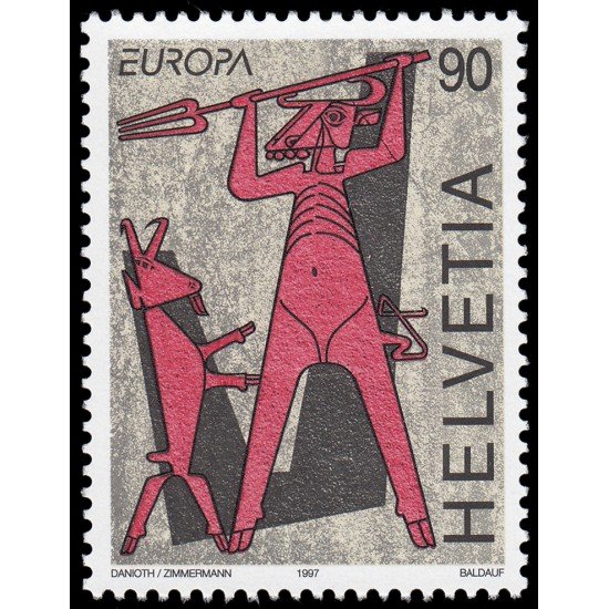 Suiza Switzerland 1543 1997 Europa Cuentos y leyendas MNH Suiza Switzerland 1543 1997 Europa Cuentos y leyendas MNH