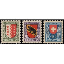Suiza Switzerland 185/87 1921 Pro Juventud MNH Suiza Switzerland 185/87 1921 Pro Juventud MNH