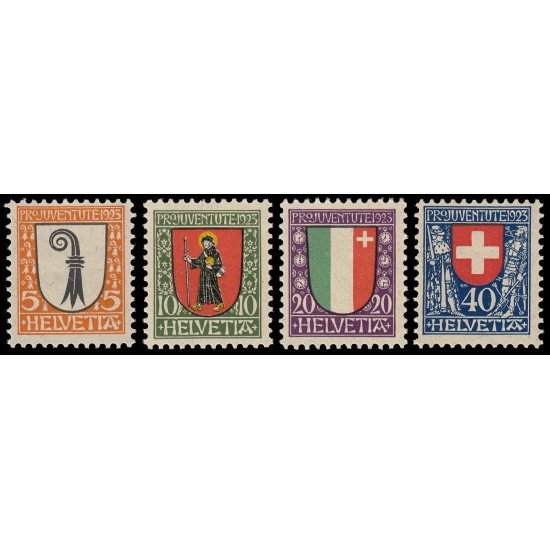 Suiza Switzerland 192/95 1923 Pro Juventud MNH Suiza Switzerland 192/95 1923 Pro Juventud MNH