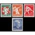 Suiza Switzerland 263/66 1932 Pro Juventud Eugene Huber MNH