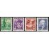 Suiza Switzerland 278/81 1934  Pro juventud Albrecht von Haller MNH