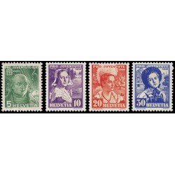 Suiza Switzerland 298/01 1936 Pro juventud H. G. Naegeli MNH Suiza Switzerland 298/01 1936 Pro juventud H. G. Naegeli MNH