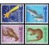 Suiza Switzerland 1525/28 1996 Pro juventud Navidad Fauna diversa MNH