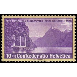 Suiza Switzerland 311 1938 Pro patria Capilla de Tell MNH Suiza Switzerland 311 1938 Pro patria Capilla de Tell MNH