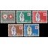 Suiza Switzerland 590/94 1957 Pro patria Persona necesitada y asistente, Cruz Roja MH