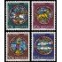 Suiza Switzerland 807/10 1968 Pro patria Vidrieras de la Catedral de Lausana MNH