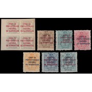 Marruecos Morocco 57/63 1915 Alfonso XIII Corona real MNH