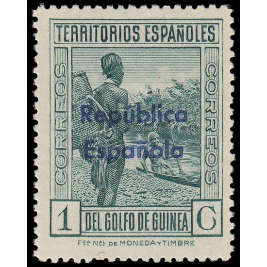 Guinea Española 230hcc 1932 Alfonso XIII MNH Guinea Española 230hcc 1932 Alfonso XIII MNH
