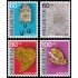 Suiza Switzerland 1455/58 1994 Pro patria Arte popular MNH