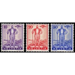 Suiza Switzerland 286A/88A 1936 Sobretasa en beneficio de la defensa nacional MNH Suiza Switzerland 286A/88A 1936 Sobretasa en beneficio de la defensa nacional MNH