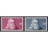 Suiza Switzerland 453A/B 1948 Retrato del alcalde Wettstein MNH