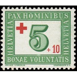 Suiza Switzerland 418 1945 En beneficio de Cruz Roja MH Suiza Switzerland 418 1945 En beneficio de Cruz Roja MH