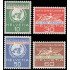 Suiza Switzerland Servicios 430/33 1962 ONU/UNO Oficina Europea de las Naciones Unidas MNH