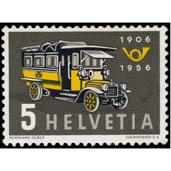 Suiza Switzerland 572 1956 50 aniv. de los coches postales MH Suiza Switzerland 572 1956 50 aniv. de los coches postales MH