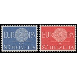 Suiza Switzerland 666/67 1960 Europa MNH Suiza Switzerland 666/67 1960 Europa MNH