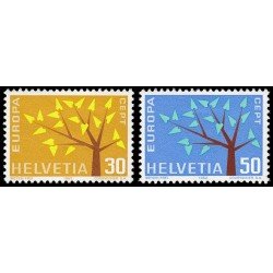 Suiza Switzerland 698/99 1962 Europa MH Suiza Switzerland 698/99 1962 Europa MH