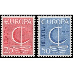 Suiza Switzerland 776/77 1966 Europa MNH Suiza Switzerland 776/77 1966 Europa MNH