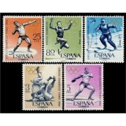 España Spain 1617/21 1964 Juegos Olímpcos Innsbruck y Tokyo MNH