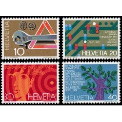 Suiza Switzerland 895/98 1972 Sellos de propaganda MNH Suiza Switzerland 895/98 1972 Sellos de propaganda MNH
