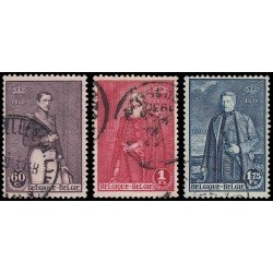 Bélgica 302/04 1930 Centenario de la Independencia Usados Bélgica 302/04 1930 Centenario de la Independencia Usados