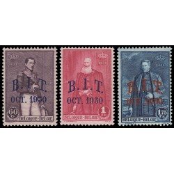 Bélgica 305/07 1930 50 Reunión de B.I.T. MNH Bélgica 305/07 1930 50 Reunión de B.I.T. MNH