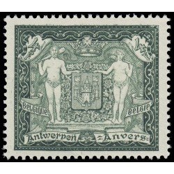 Bélgica SH procedente de hojita HB 2 1930 Exposición Filatélica de Anvers