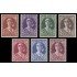 Bélgica 326/32 1931 A beneficio de obras antiburculosis Efigie de la Reina Elisabeth MNH